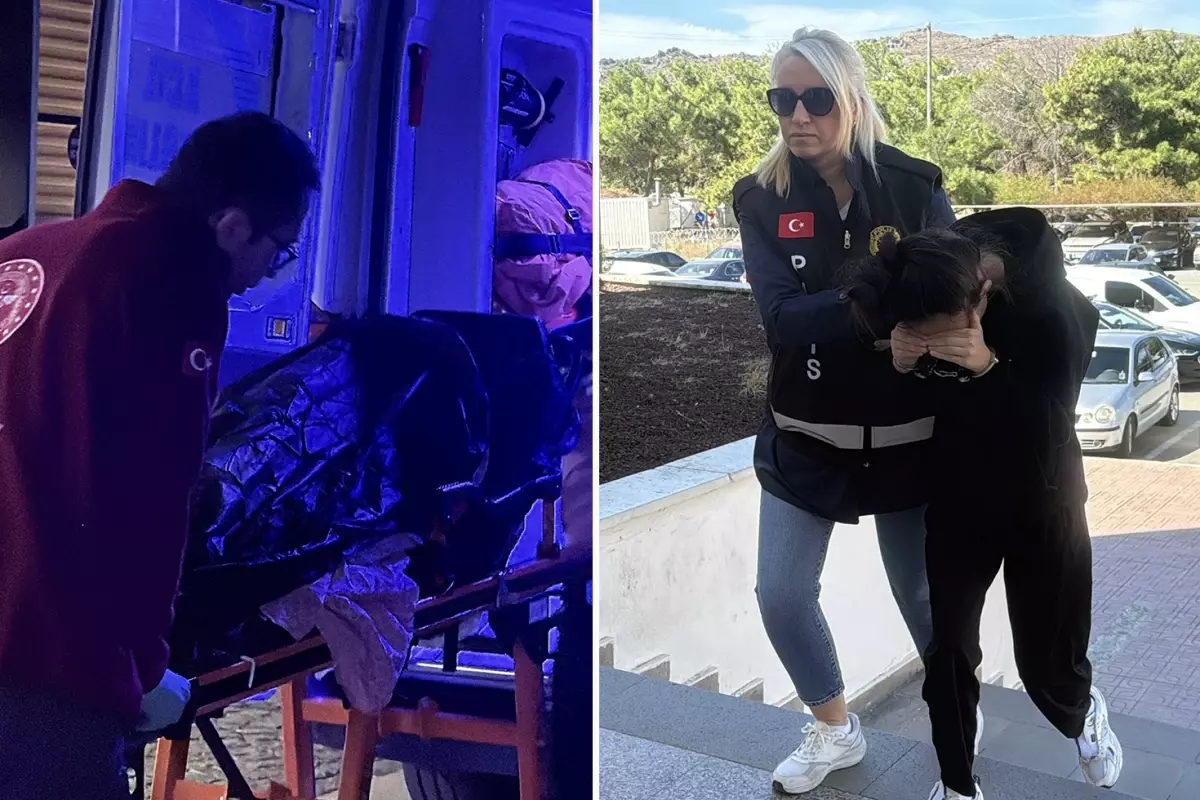 Doğurduğu bebeği terasa bırakan kadın tutuklandı