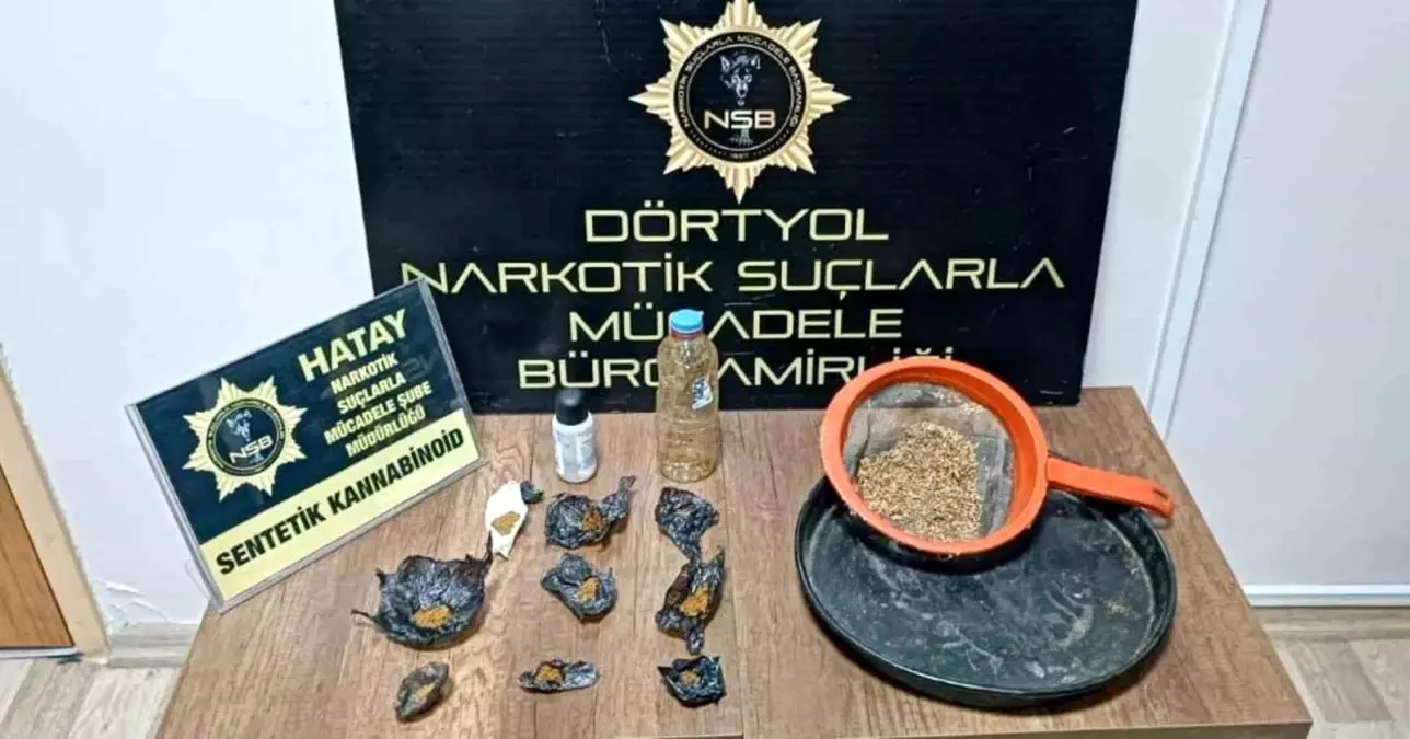 Hatay'da Uyuşturucu Ticareti Yapan Şahıs Yakalandı