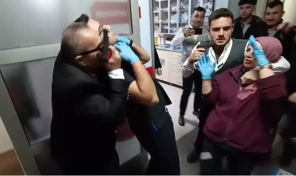 Tokat Devlet Hastanesi'nde Rehin Alma Tatbikatı Gerçekleştirildi