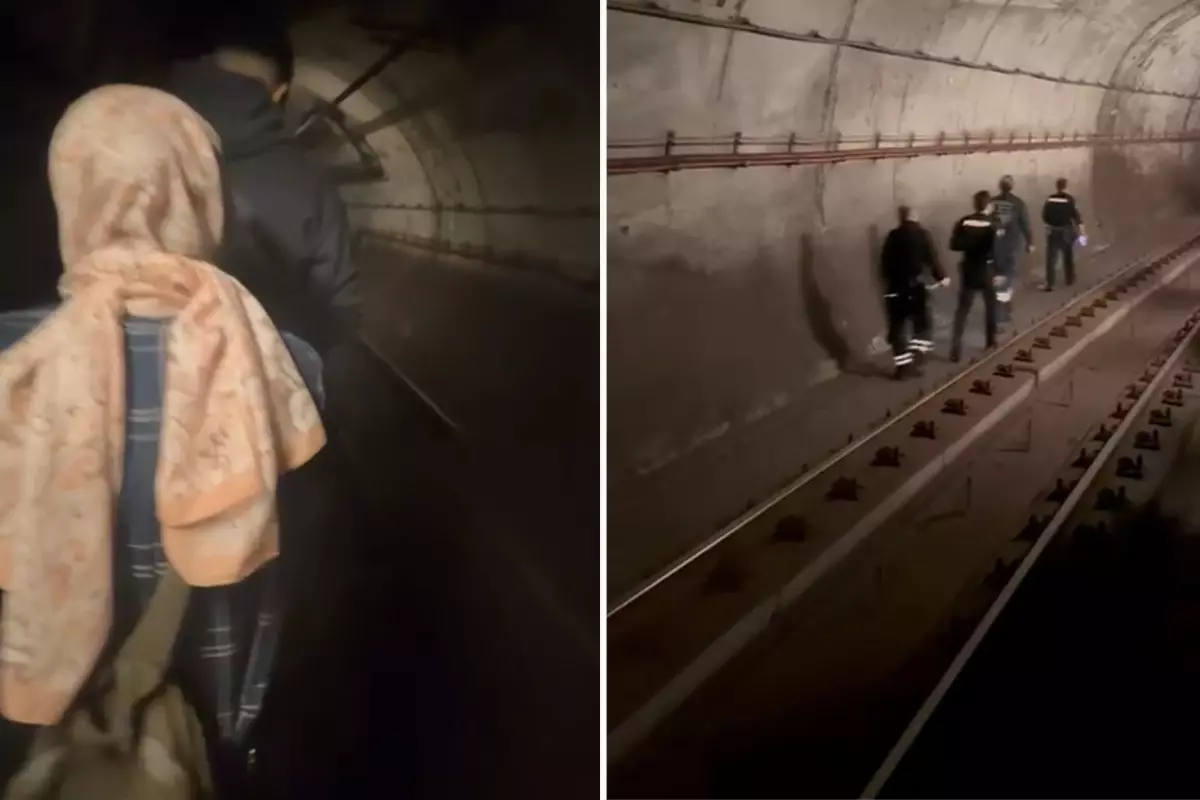 Kadıköy metrosunda intihar: Vatandaşlar raylarda yürüdü