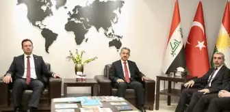 Şırnak Valisi Birol Ekici, IKBY'yi Ziyaret Etti