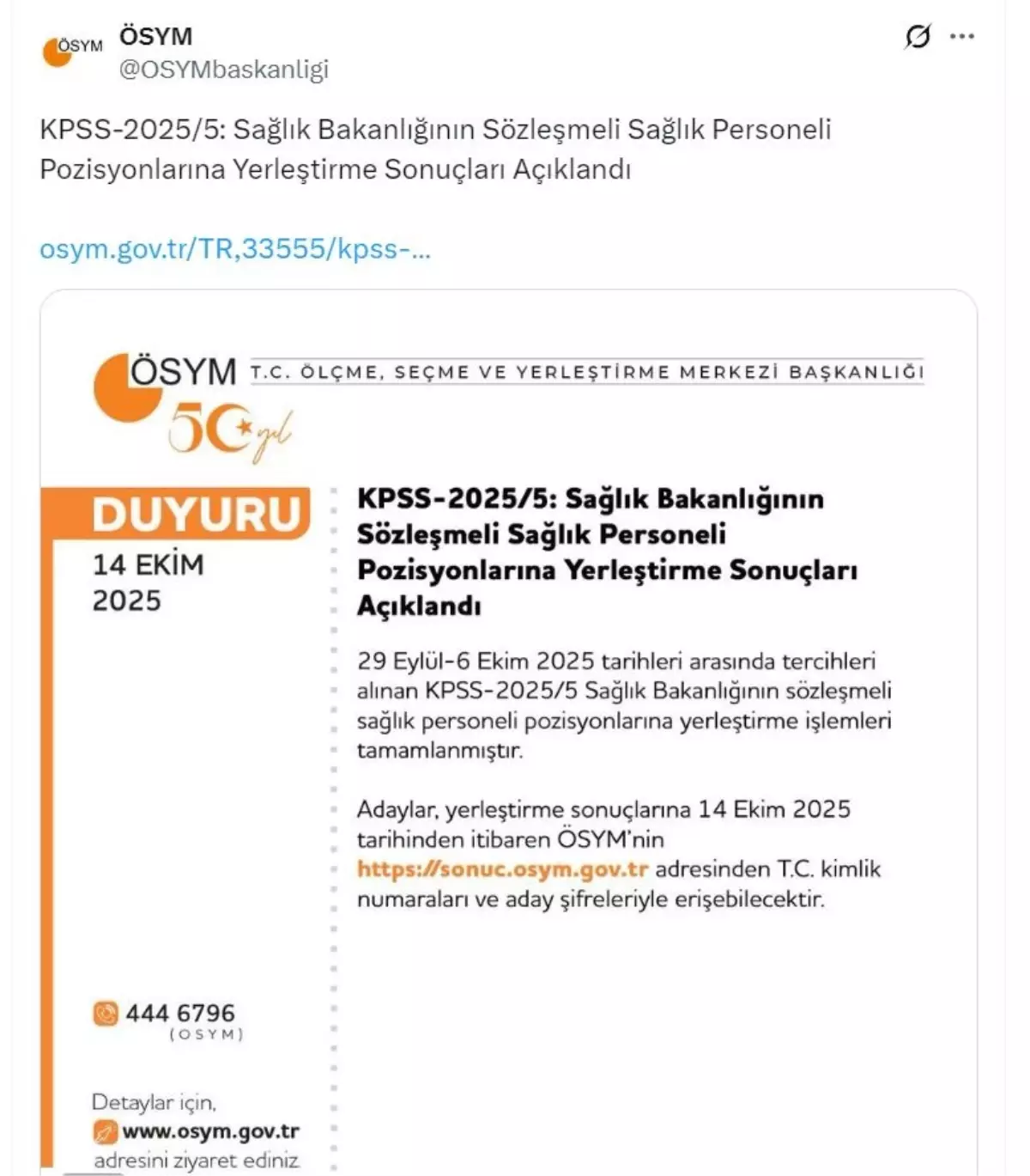 Sağlık Bakanlığı Sözleşmeli Personel Yerleştirme İşlemleri Tamamlandı