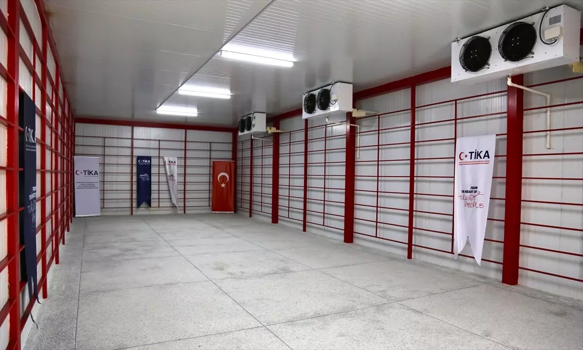 TİKA'dan Afganistan'a Modern Soğuk Hava Deposu Desteği