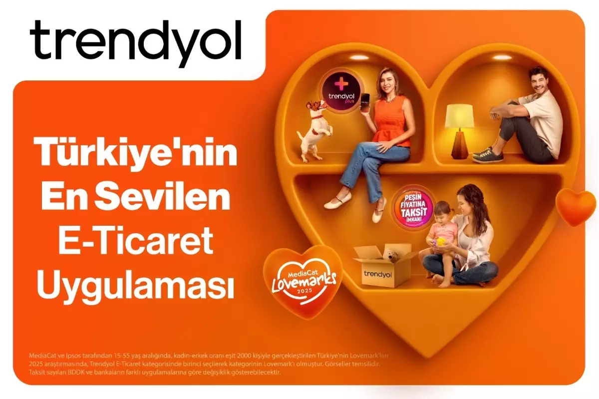 Trendyol, 'Türkiye'nin Lovemark'ları Araştırmasında En Sevilen E-Ticaret Markası Seçildi