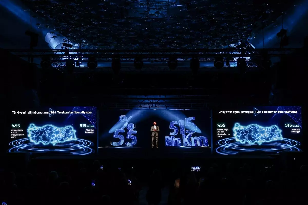 Türk Telekom 5G vizyonunu hologram teknolojisiyle tanıttı