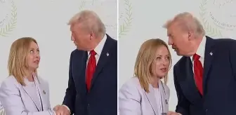 Zirvede detay bitmiyor! Meloni'nin mimikleri yine gündem