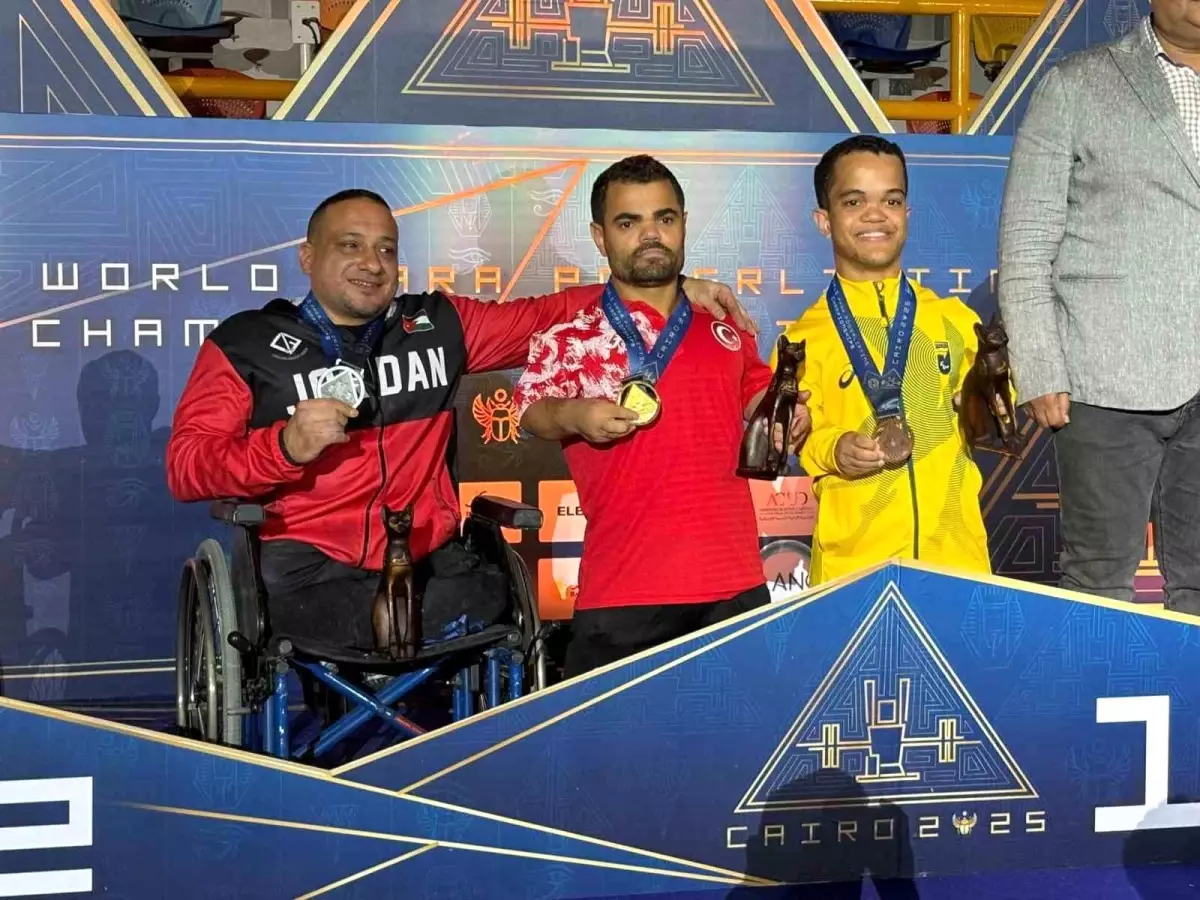 Abdullah Kayapınar Para Halter Dünya Şampiyonu Oldu