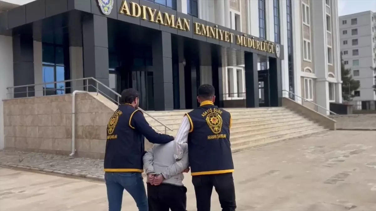 Adıyaman'da Firari Hükümlü Yakalandı