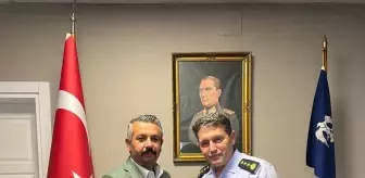 Anamur Ülkü Ocakları Başkanı'ndan Garnizon Komutanı'na Ziyaret