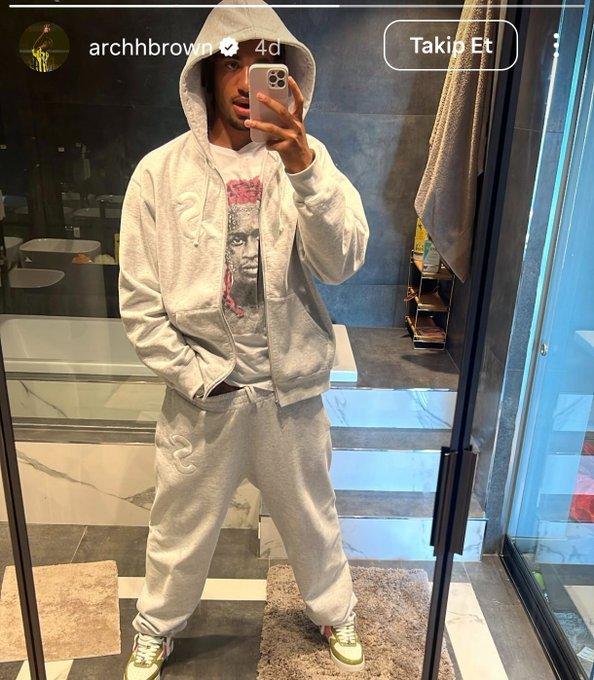 Archie Brown received backlash with the photo he shared