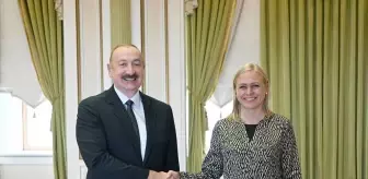 Azerbaycan Cumhurbaşkanı Aliyev, AGİT Dönem Başkanı Valtonen'i Kabul Etti