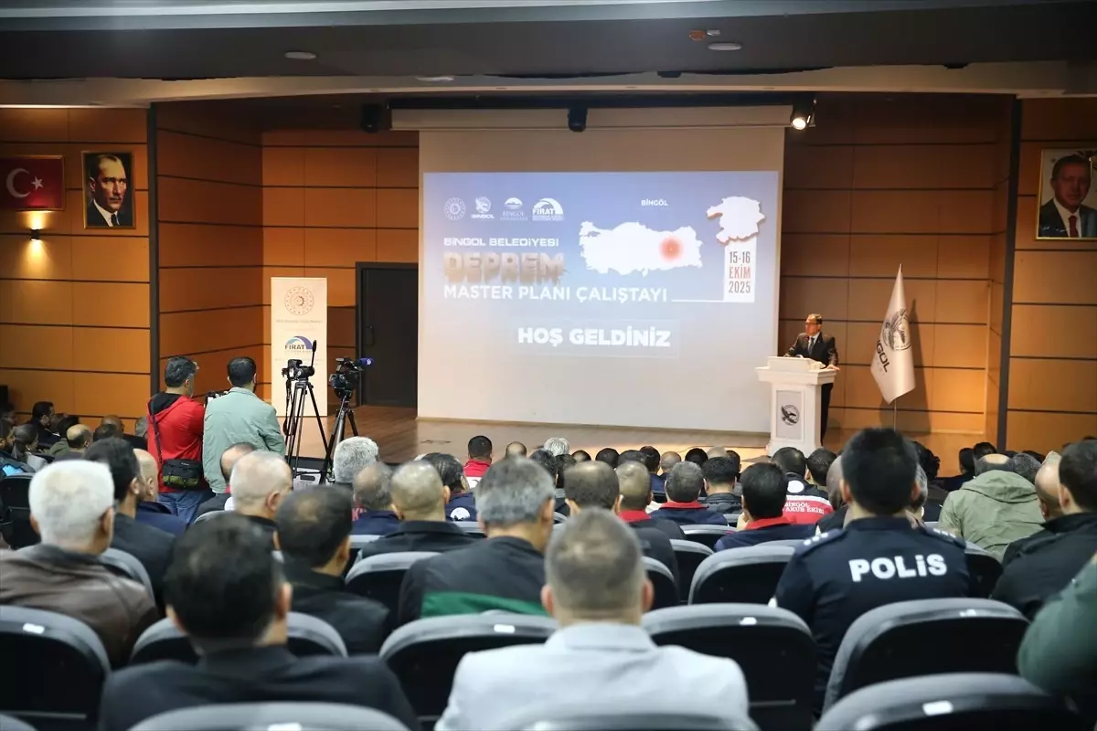 Bingöl'de Deprem Master Planı Çalıştayı