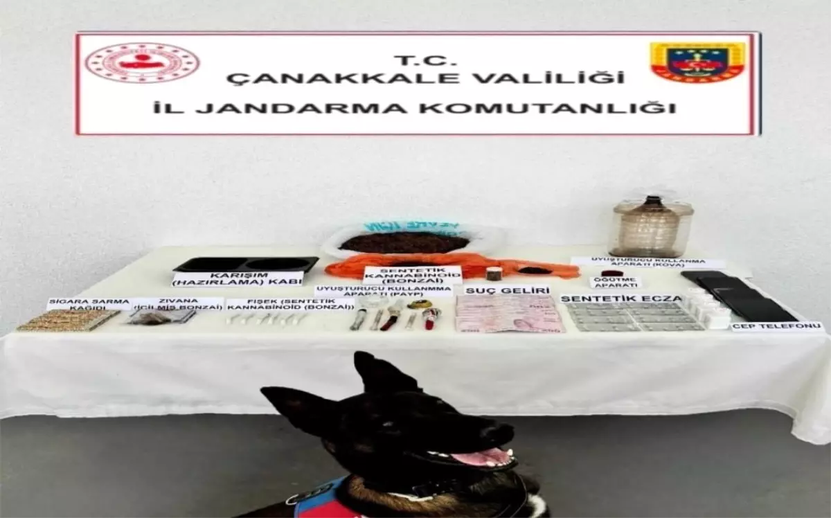 Çanakkale'de Uyuşturucu Operasyonu: 3 Tutuklama
