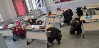 Çankırı'da Afet Bilinci İçin Tahliye Tatbikatı Gerçekleştirildi