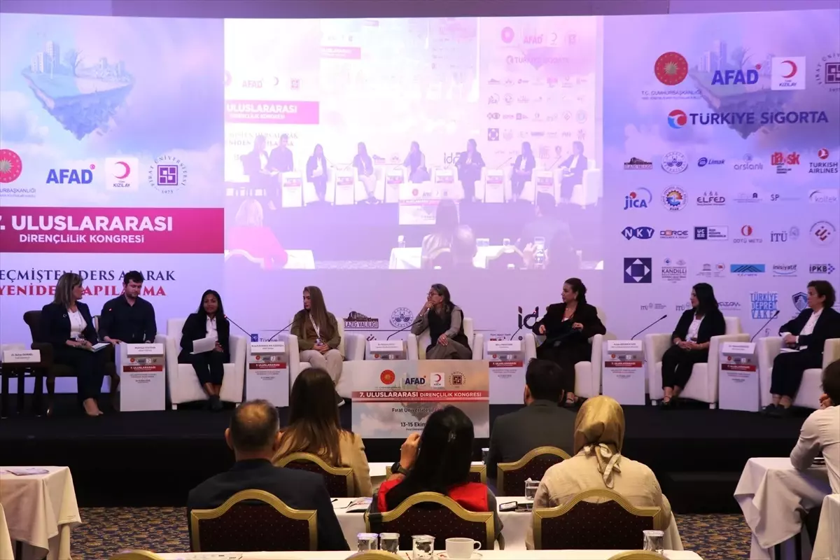 Elazığ'da 7. Uluslararası Afet ve Dirençlilik Kongresi Tamamlandı