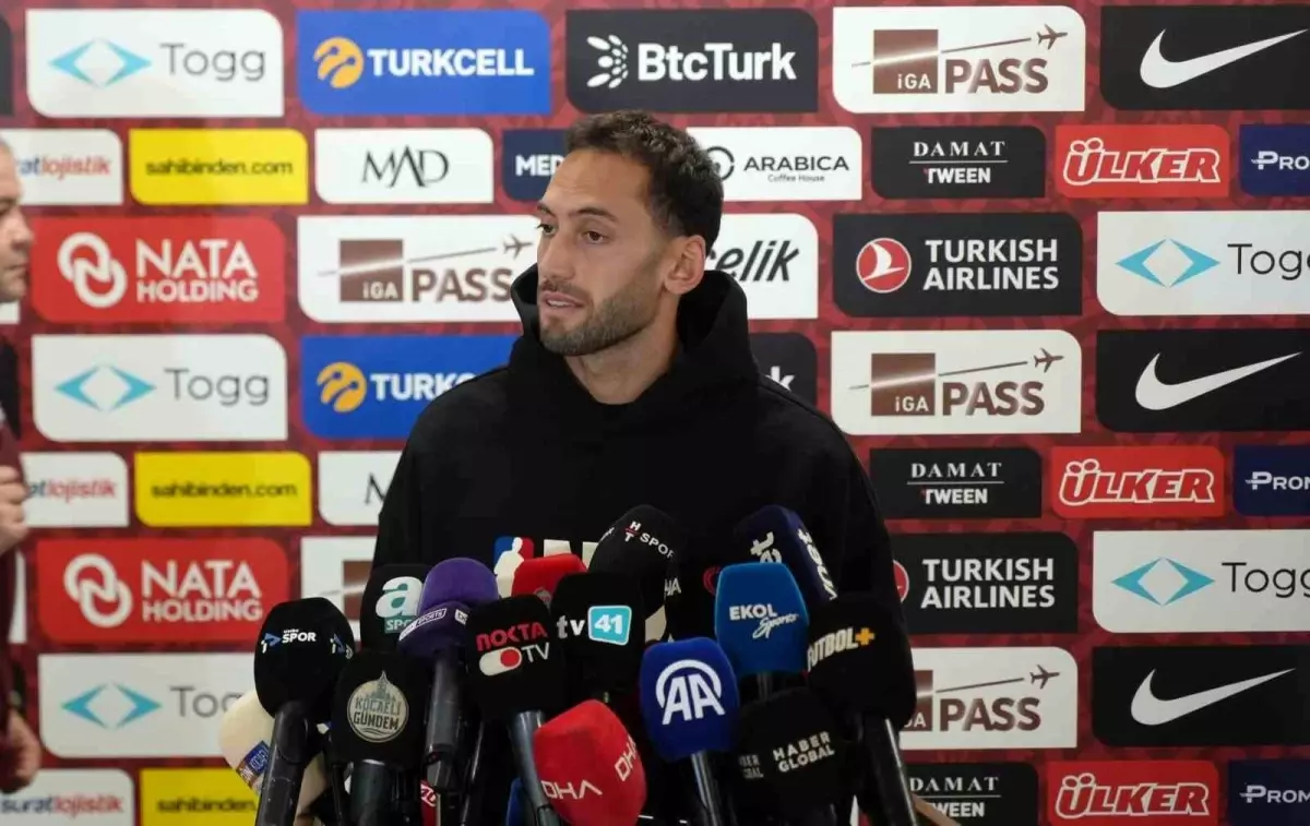 Hakan Çalhanoğlu: 'Dünya Kupası'na katılmak için önemli adımlar attık'