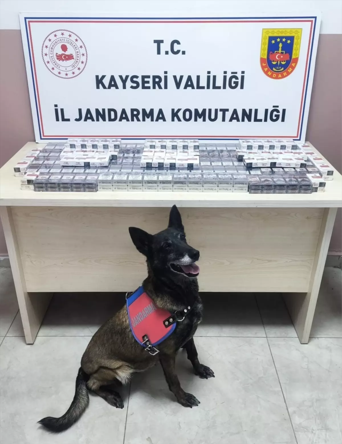 Kayseri'de Tırda 320 Paket Kaçak Sigara Ele Geçirildi