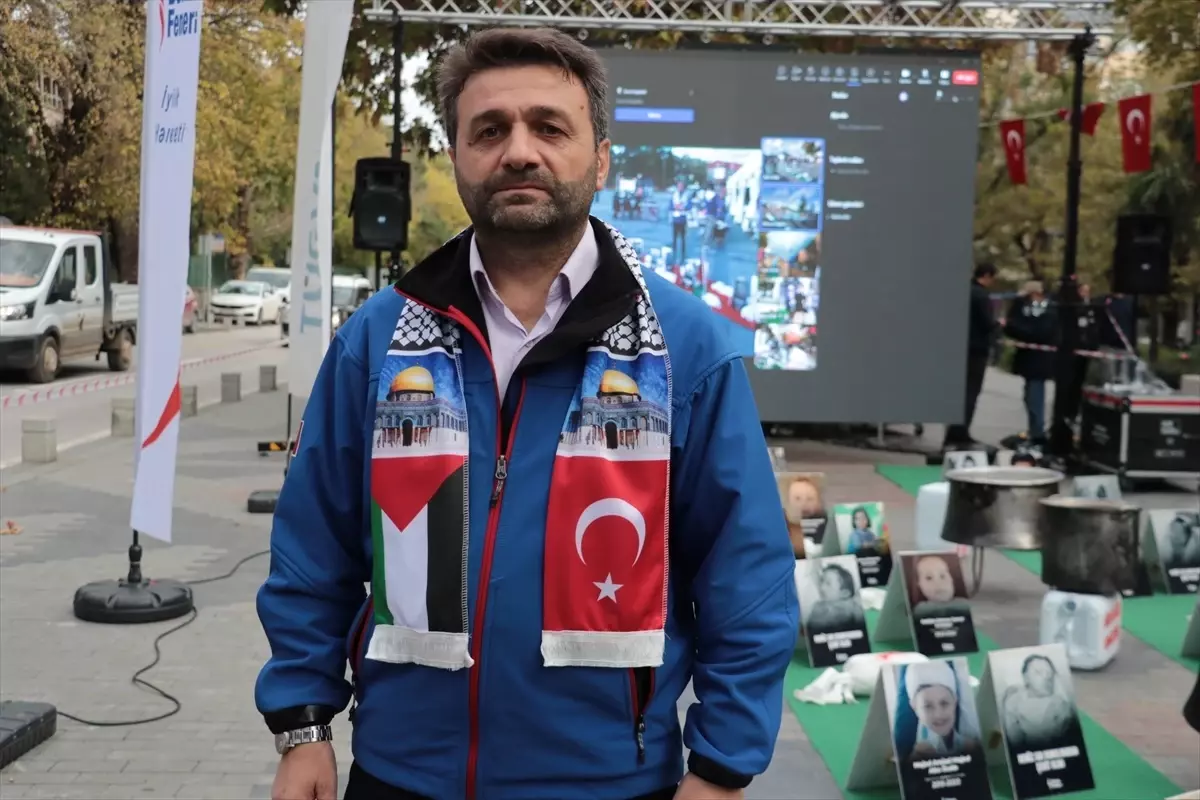 Deniz Feneri Derneği'nden Gazze İçin Farkındalık Etkinliği