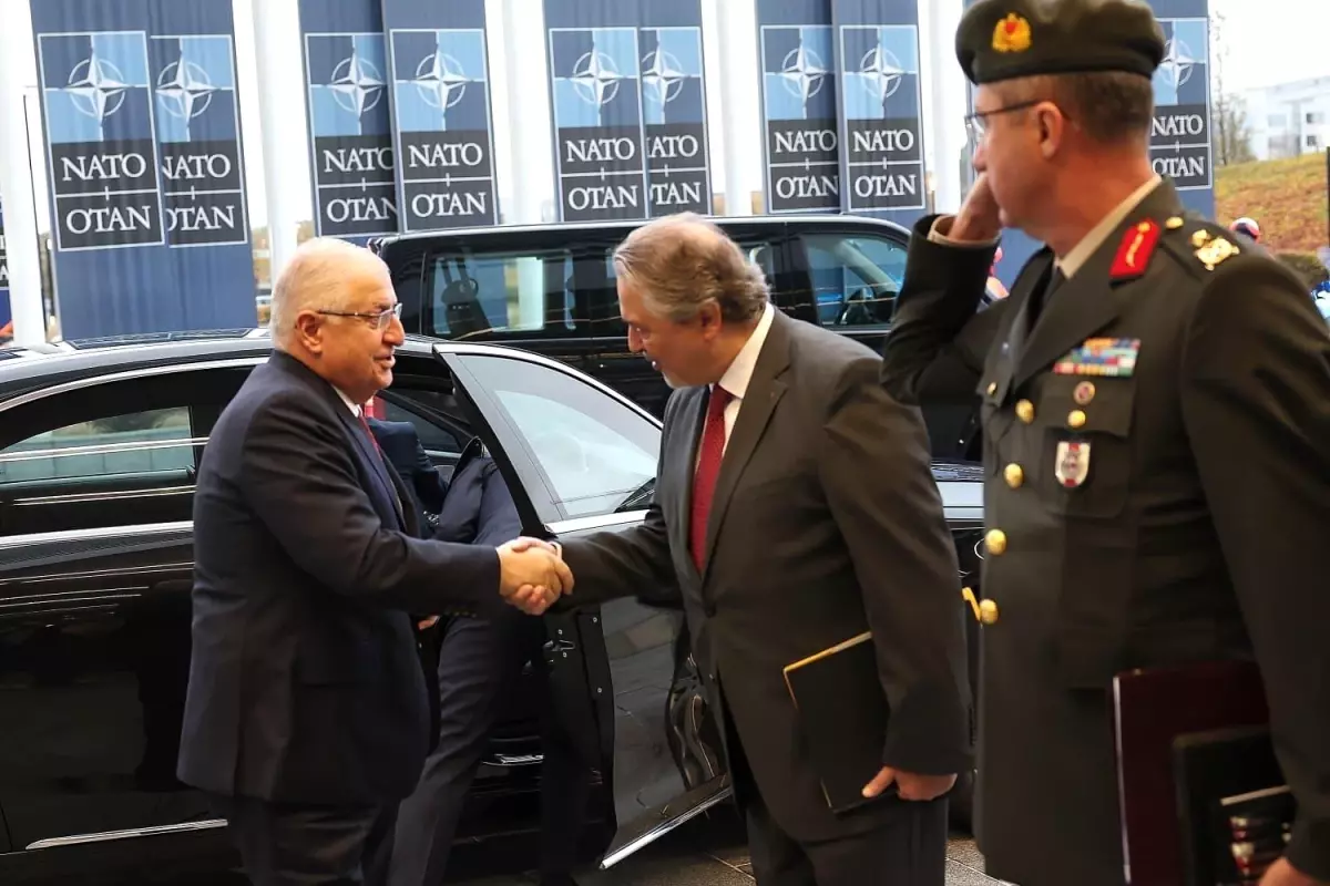 Milli Savunma Bakanı Yaşar Güler NATO Savunma Bakanları Toplantısı için Brüksel'de