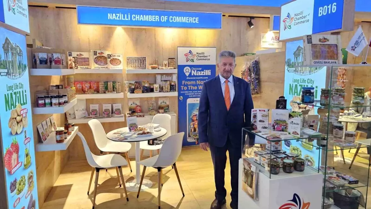 Nazilli Ticaret Odası Anuga Gıda Fuarı'nda Tek Oda Olarak Yer Aldı
