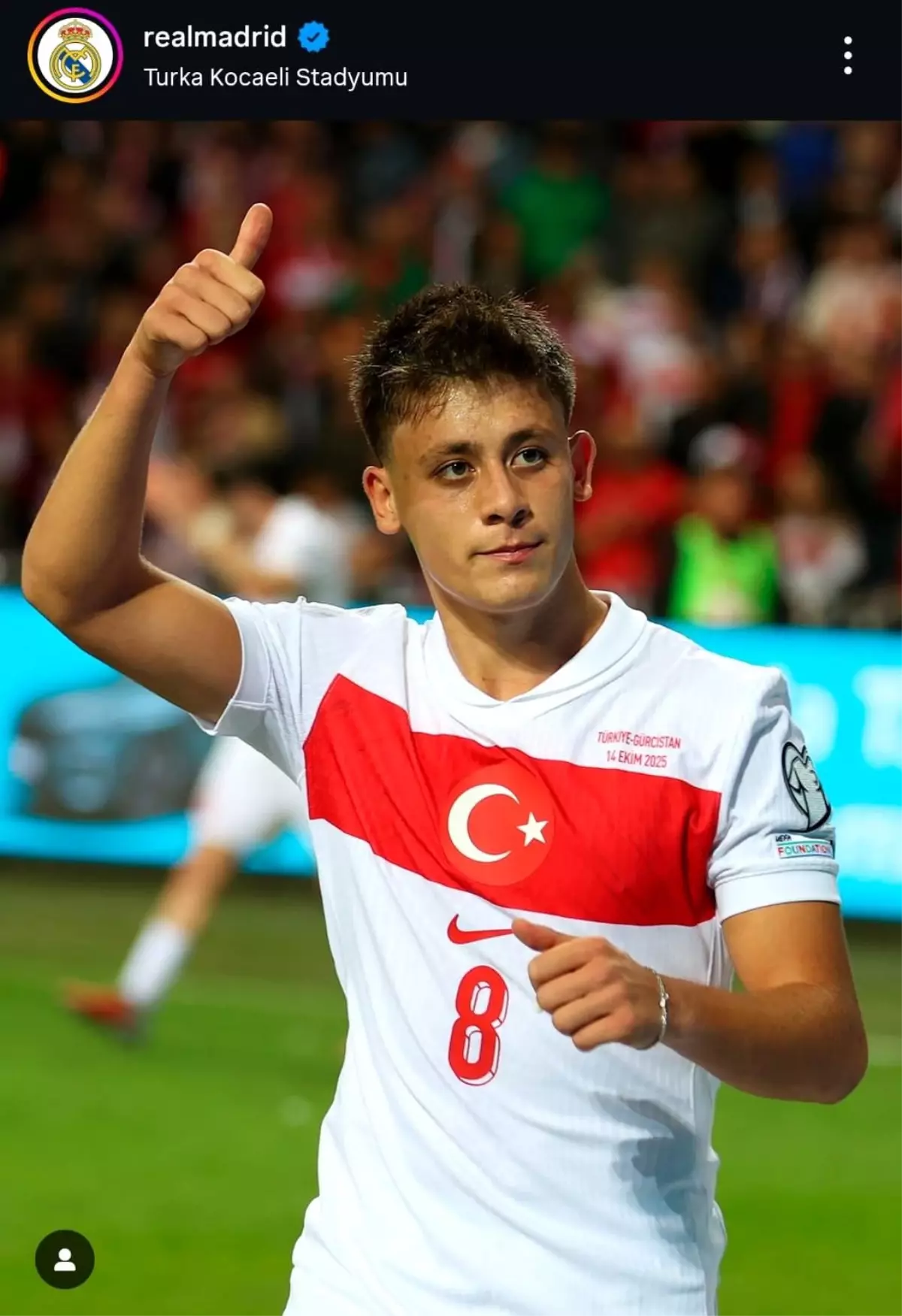Real Madrid'den Arda Güler'e Destek