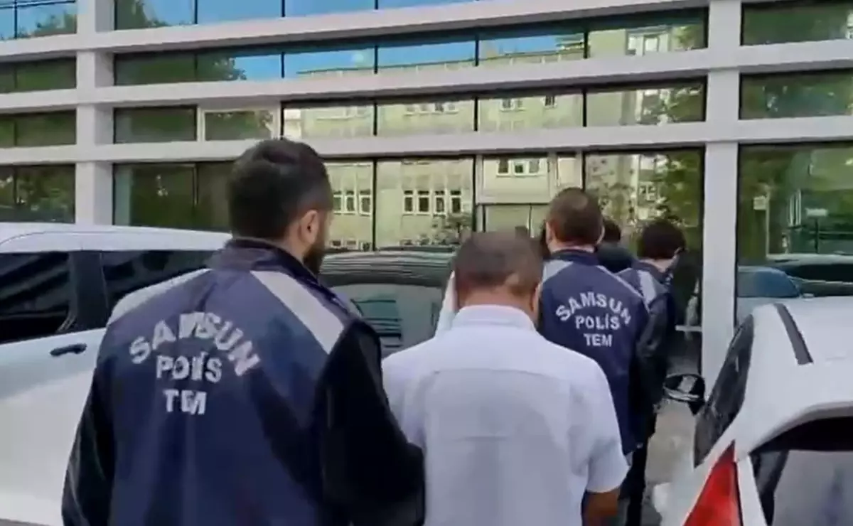 Samsun Merkezli FETÖ Operasyonunda 7 Gözaltı
