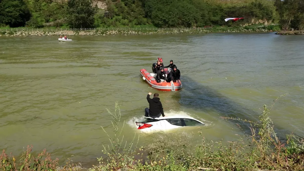 Sera Gölü'nde Afet Tatbikatı Gerçekleştirildi