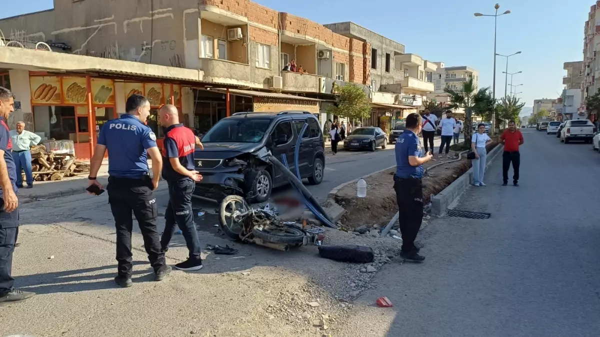 Silopi'de Motosiklet Kazası: Sürücü Ağır Yaralandı