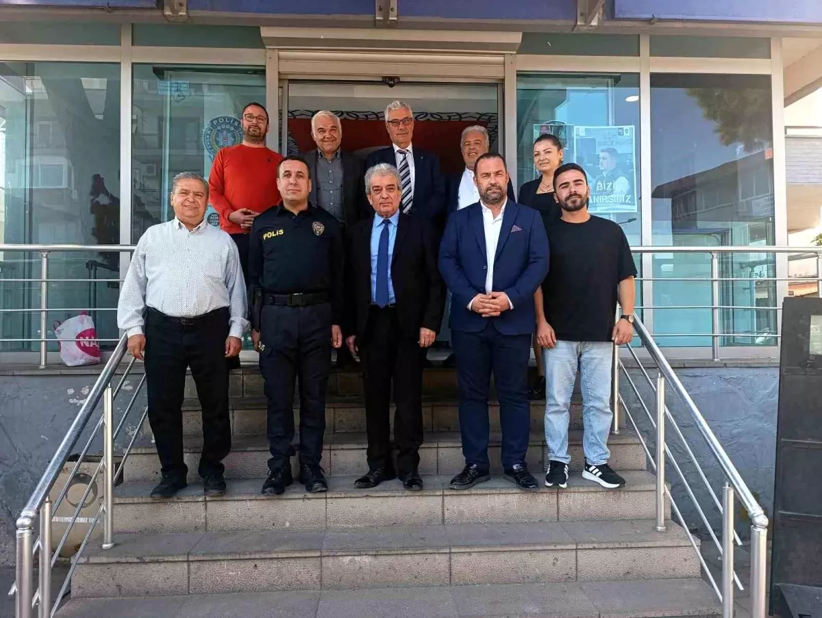 Söke'de Basın Mensuplarından Yeni Emniyet Müdürü'ne Ziyaret