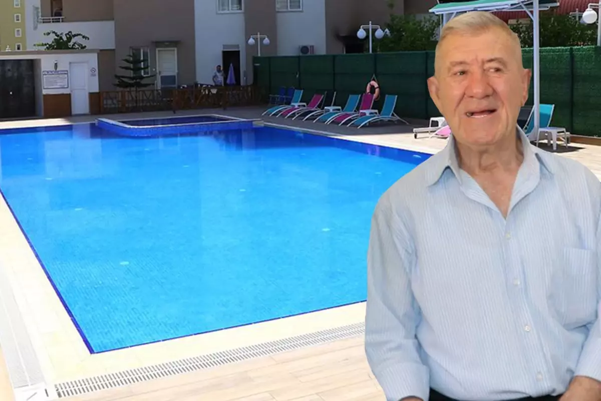 Havuz keyfi hayatını kabusa çevirdi! Kafa tabanına kadar ilerledi