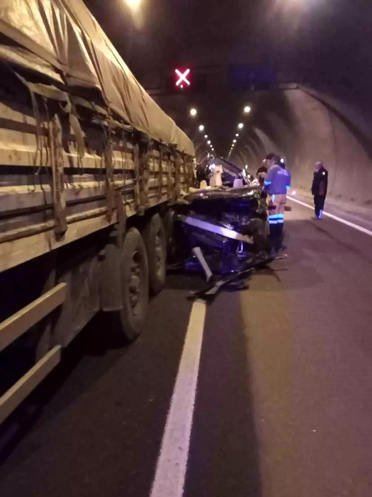 Kahramanmaraş'ta Tünelde Trafik Kazası: 1 Ölü, 4 Yaralı