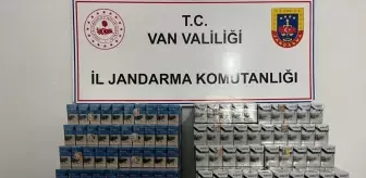 Van'da 5 Bin 527 Paket Kaçak Sigara Ele Geçirildi