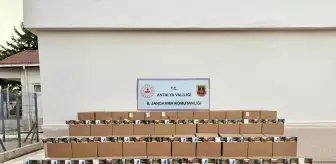 Antalya'da Kaçak Tütün Operasyonu: 5 Milyon Makaron Ele Geçirildi