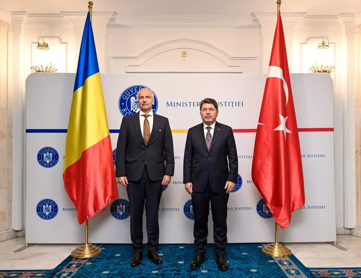 Adalet Bakanı Yılmaz Tunç, Romanya'da İkili Görüşme Gerçekleştirdi
