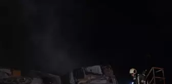 Başkentte Oto Tamir Dükkanında Yangın