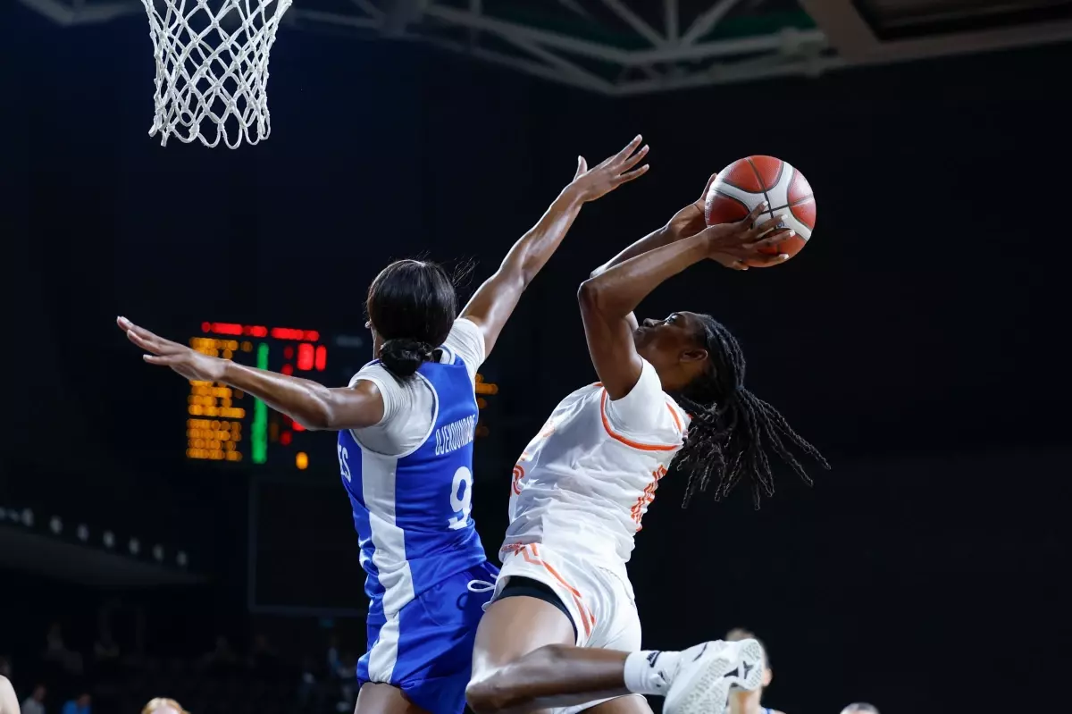 ÇBK Mersin, Basket Landes'e Yenildi