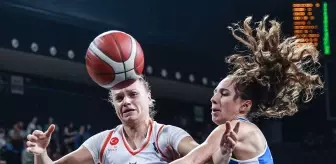 ÇİMSA ÇBK Mersin, Basket Landes'e Yenildi