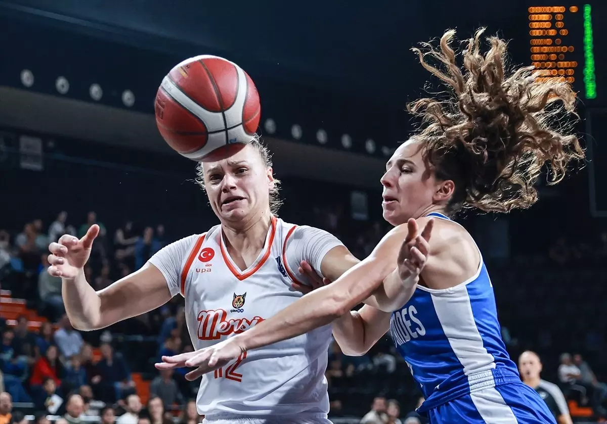 ÇİMSA ÇBK Mersin, Basket Landes'e Yenildi