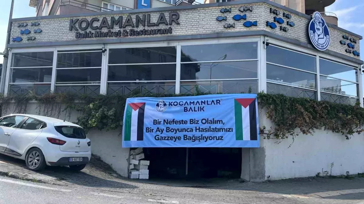 Bursa'da Balıkçı Gazze İçin 1 Ay Boyunca Hasılatını Bağışlayacak