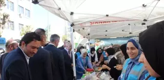 Cizre'de Gazze İçin Hayır Çarşısı Açıldı