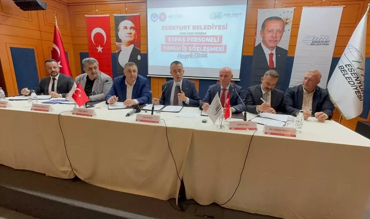 Esenyurt Belediyesi'nde Toplu İş Sözleşmesi İmzalandı