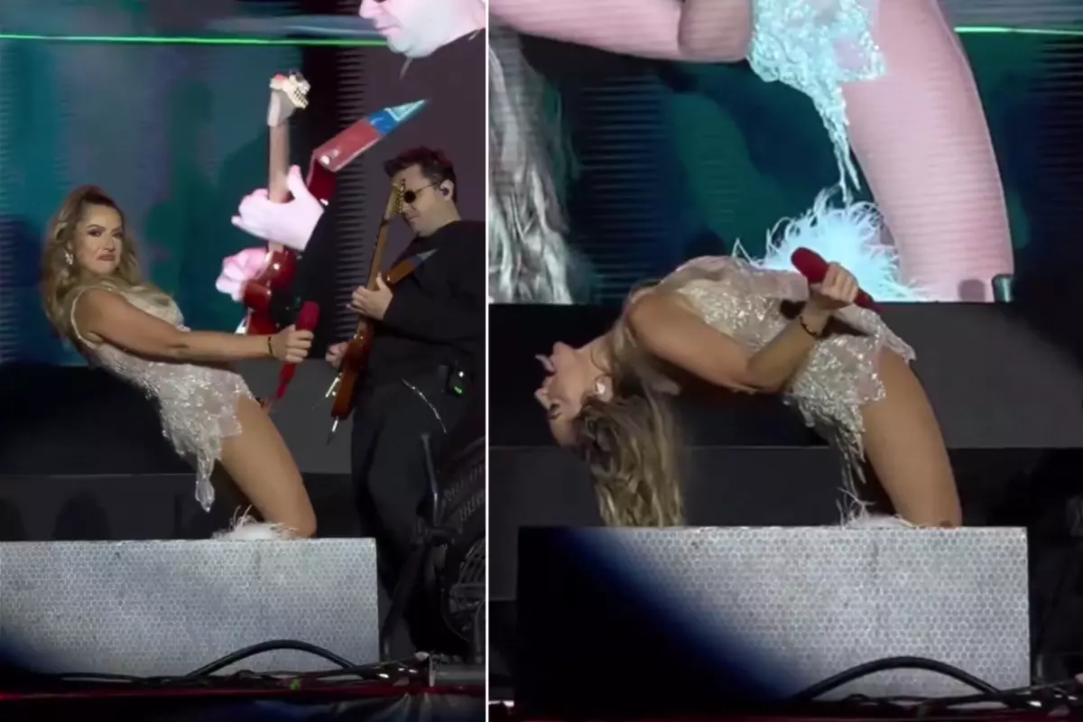 Hadise Samsun konserinde enerjisiyle göz doldurdu