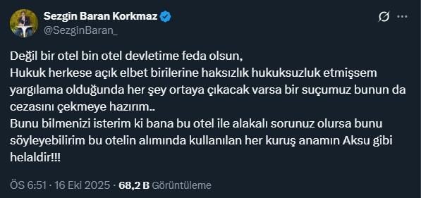 hakkinda gozalti karari verilen sezgin baran 19155891 342 m
