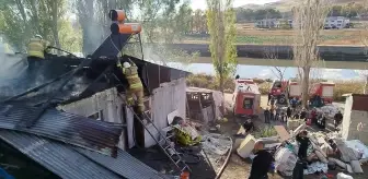 Kars'ta Müstakil Evde Yangın Çıktı