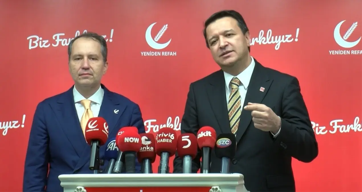 Saadet Partisi ve Yeniden Refah Partisi Liderlerinden İttifak Nasıllığı Üzerine Görüşme