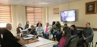 Milli Eğitim Müdürü Kabahasanoğlu, Rehberlik ve Araştırma Merkezi'ni Ziyaret Etti