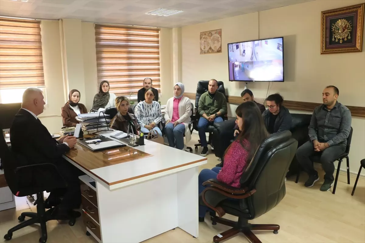 Milli Eğitim Müdürü Kabahasanoğlu, Rehberlik ve Araştırma Merkezi'ni Ziyaret Etti