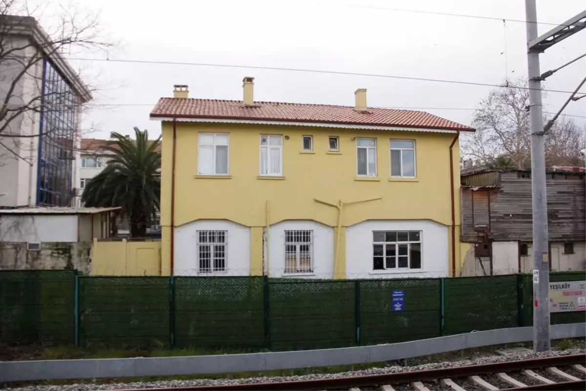 Tarihi Yeşilköy Tren Garı, restoran olarak yeniden hizmete açıldı