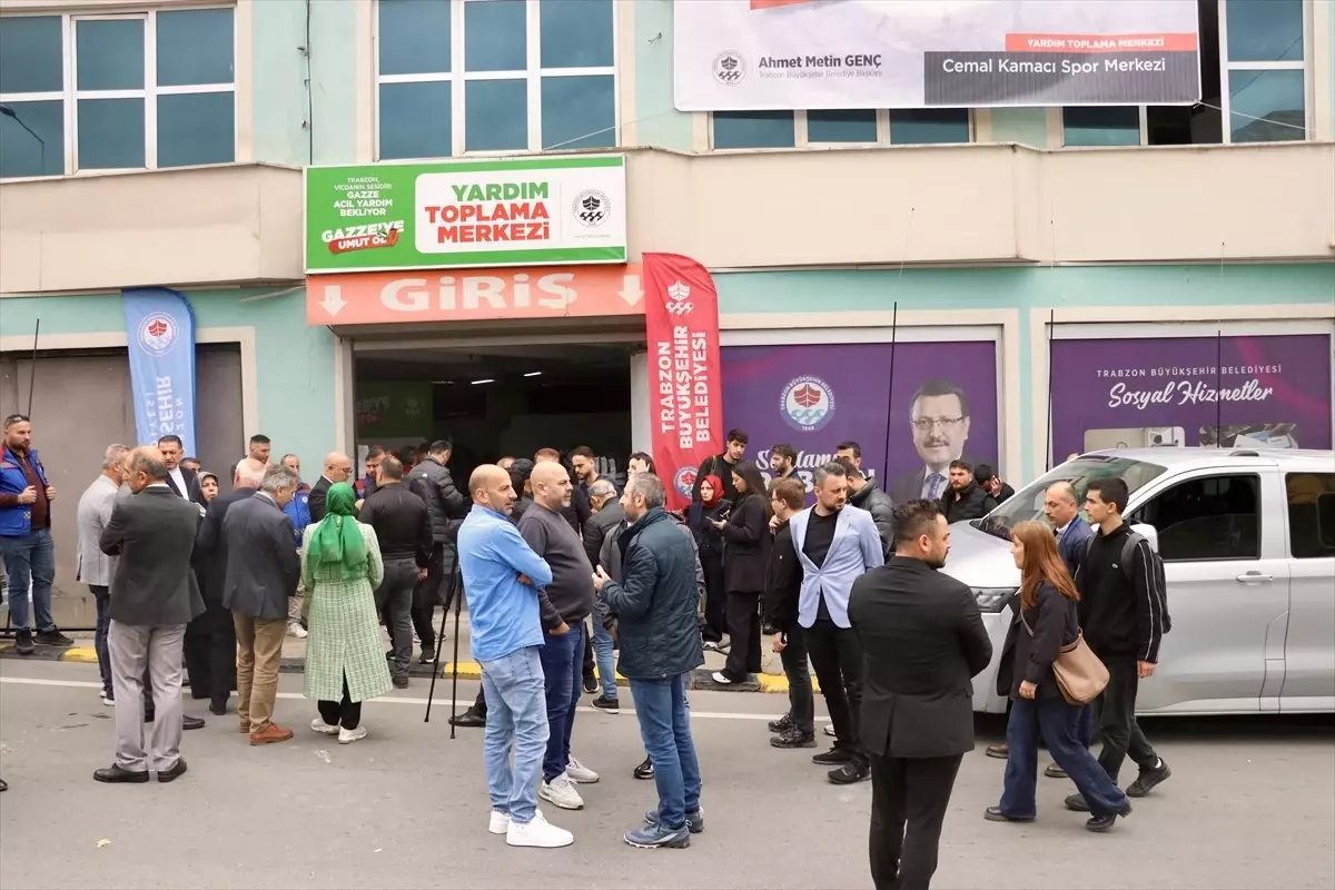 Trabzon Büyükşehir Belediyesi'nden Gazze'ye Yardım Kampanyası