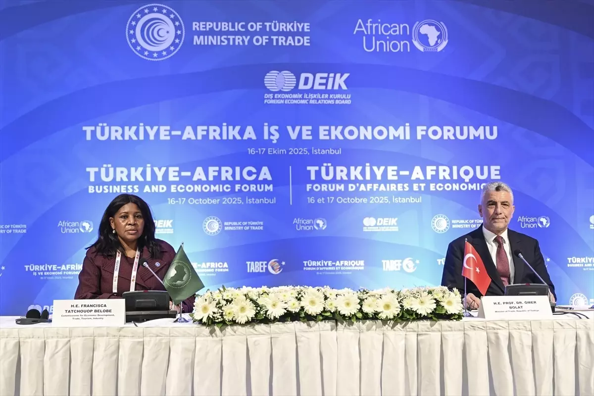 Türkiye-Afrika İş ve Ekonomi Forumu Ortak Bildirisi açıklandı
